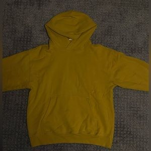 TNA perfect fit mustard yellow hoodie